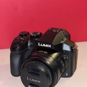 Panasonic LUMIX Sleek Black Camera